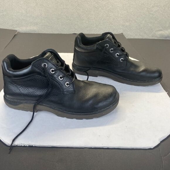 Dr. Martens Esteem Black Leather Industrial Non Slip Lace Up Work Chukka Boot 11 - Picture 2 of 15